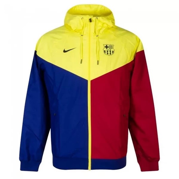 Windjacke Barcelona 2020-21 Blau Rote Fussballtrikots Günstig